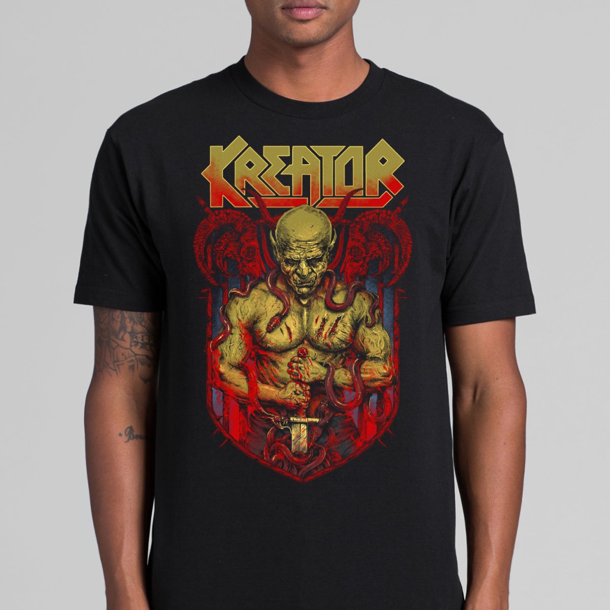 Kreator V4 T-Shirt Band Family Tee Music Heavy Metal