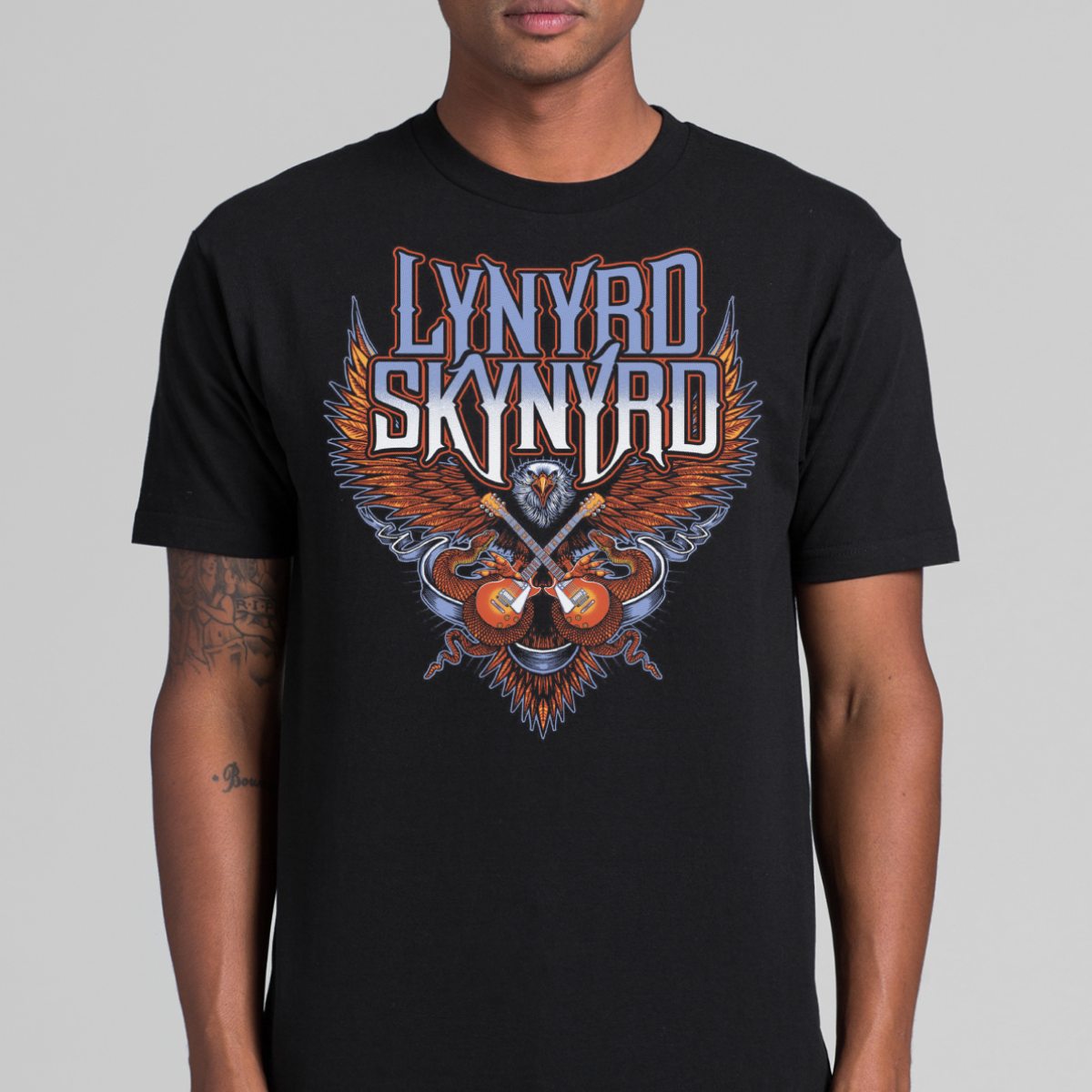 Lynyrd Skynyrd V2 T-shirt Artist Family Music Rock And Roll Tee