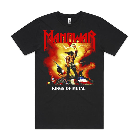 Manowar T-Shirt Band Family Tee Music Heavy Metal