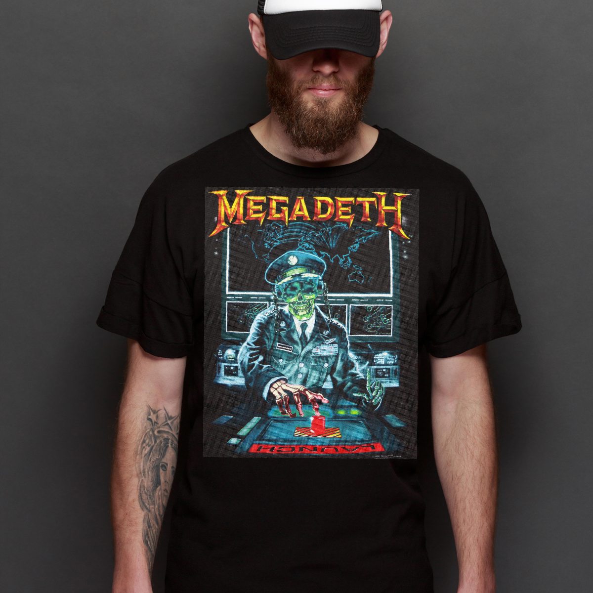 Megadeth V12 T-Shirt Band Family Tee Music Heavy Metal