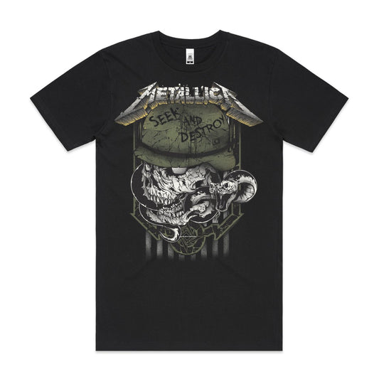 Metallica V37 T-Shirt Band Family Tee Music Heavy Metal