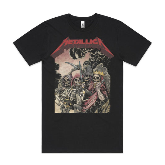 Metallica V44 T-Shirt Band Family Tee Music Heavy Metal