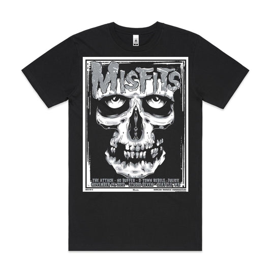 Misfits T-Shirt Band Family Tee Music Rock And Roll