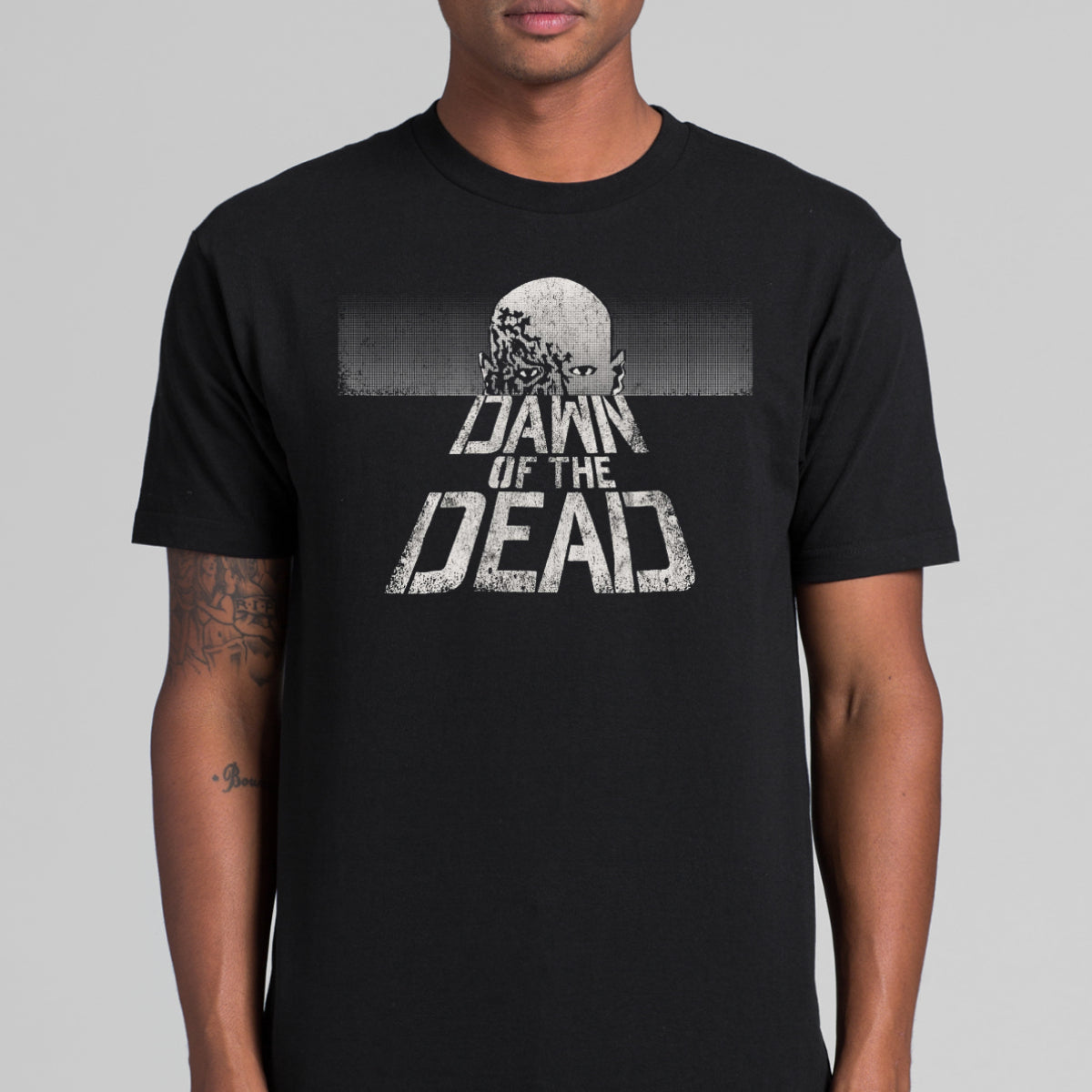 Dawn Of The Dead V2 Movie T-Shirt Cotton Block Tee
