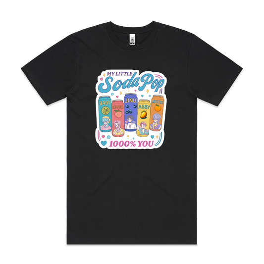 My Little Soda Pop V3 K-pop Demon Hunters T-shirt Animation Movie Tee
