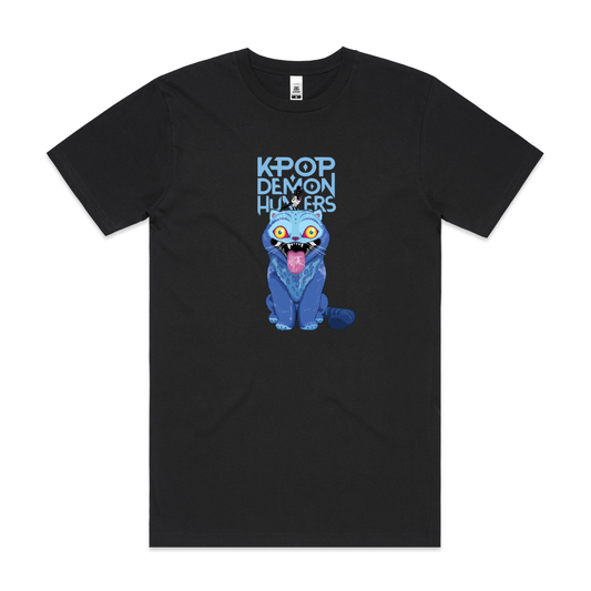 K-pop Demon Hunters Derpy Tiger and Sussie Magpie V8 T-shirt Animation Movie Tee