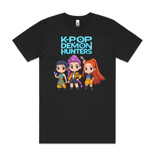 K-pop Demon Hunters Huntrix V22 T-shirt Animation Movie Tee