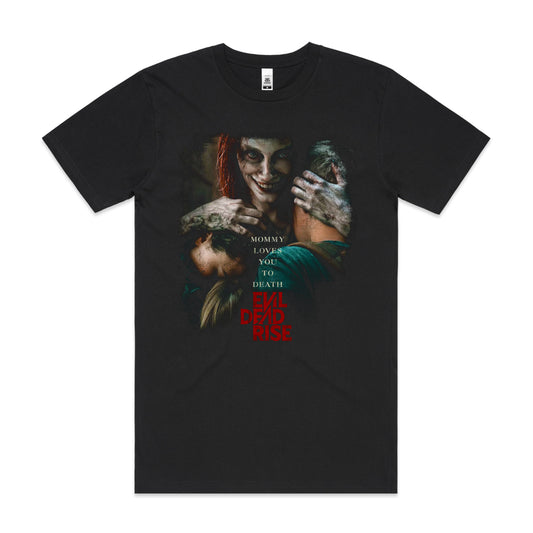 Evil Dead Rise V2 Horror Movie T-Shirt Cotton Block Tee