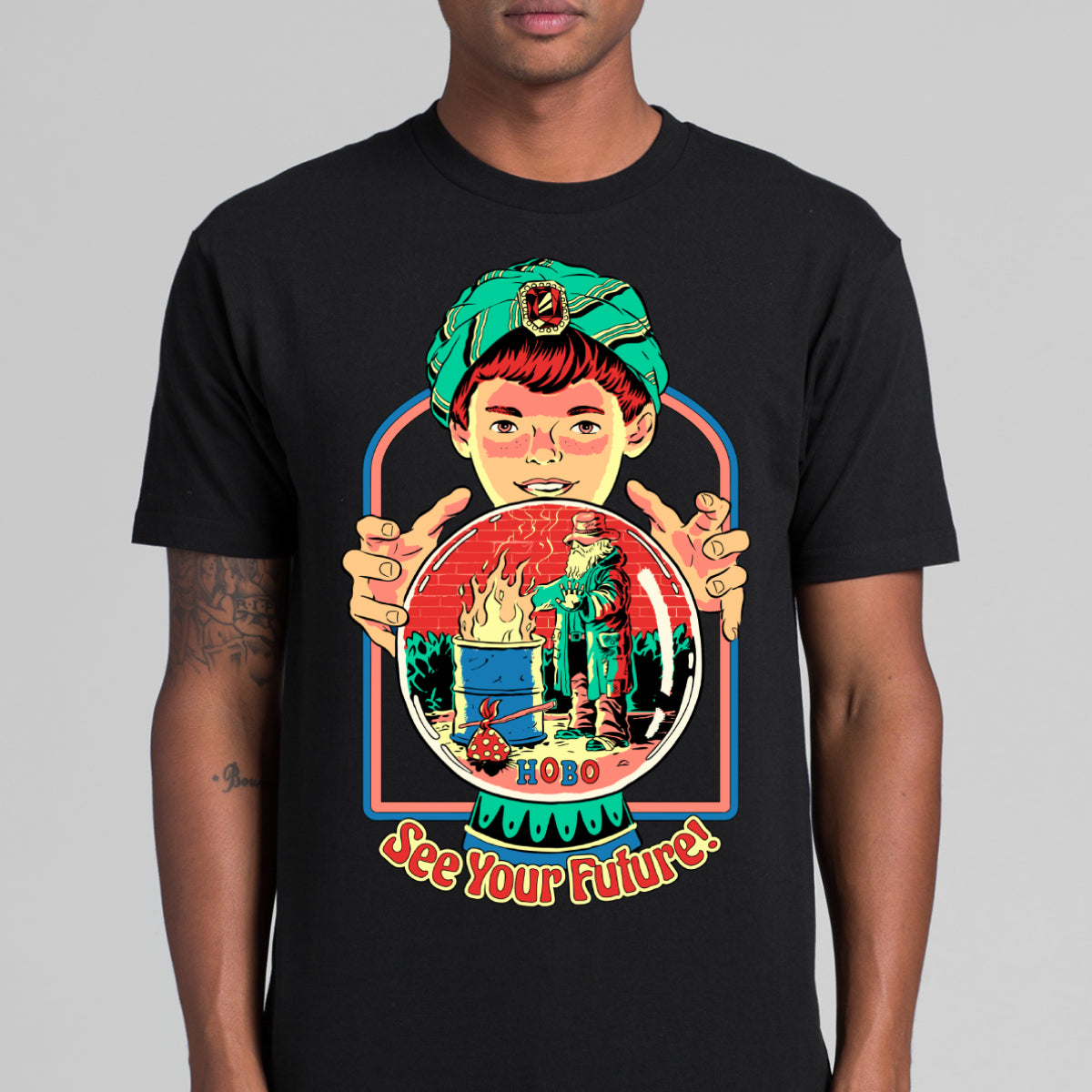 See Your Future T-shirt Funny Cartoon Tee