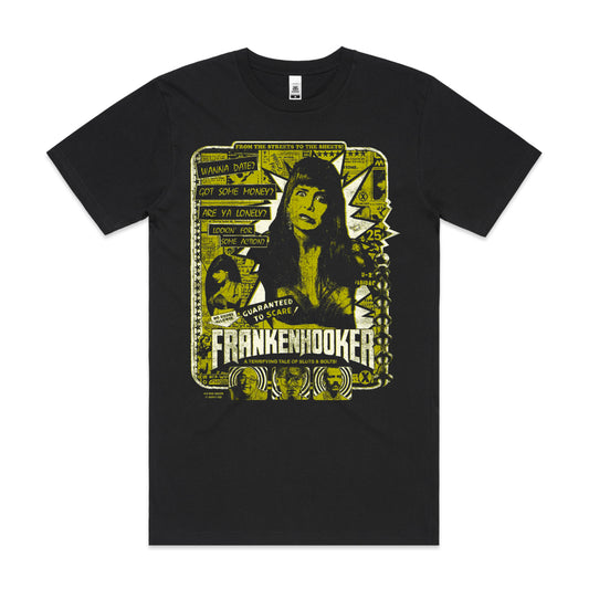 Frankenhooker Comedy Horror Movie T-Shirt Cotton Block Tee