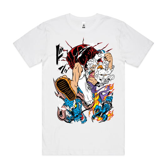 One Piece Luffy V37 T-Shirt Japanese Anime Tee