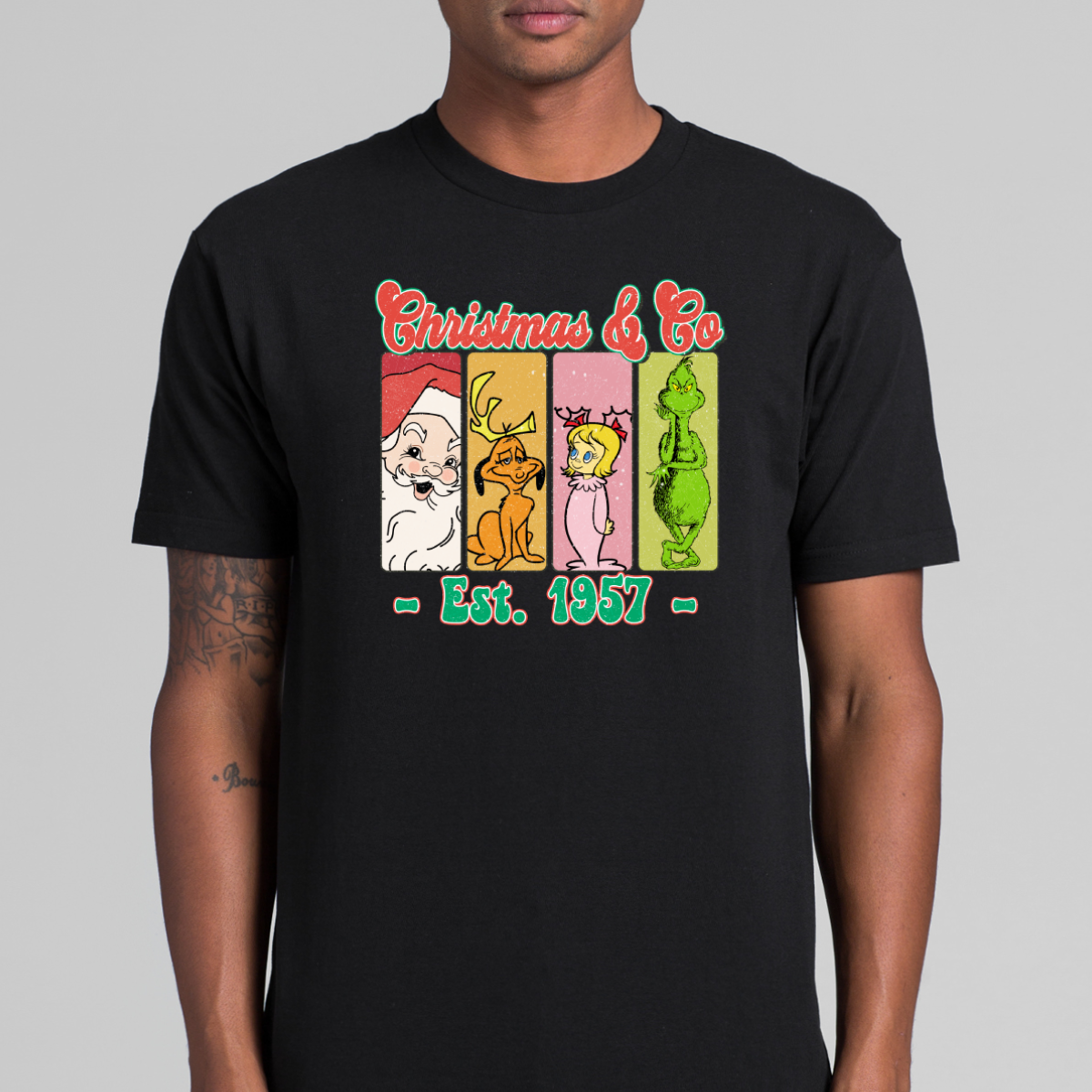 The Grinch Christmas V3 T-Shirt Cartoon Tee