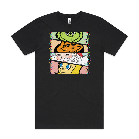 The Grinch Christmas V4 T-Shirt Cartoon Tee