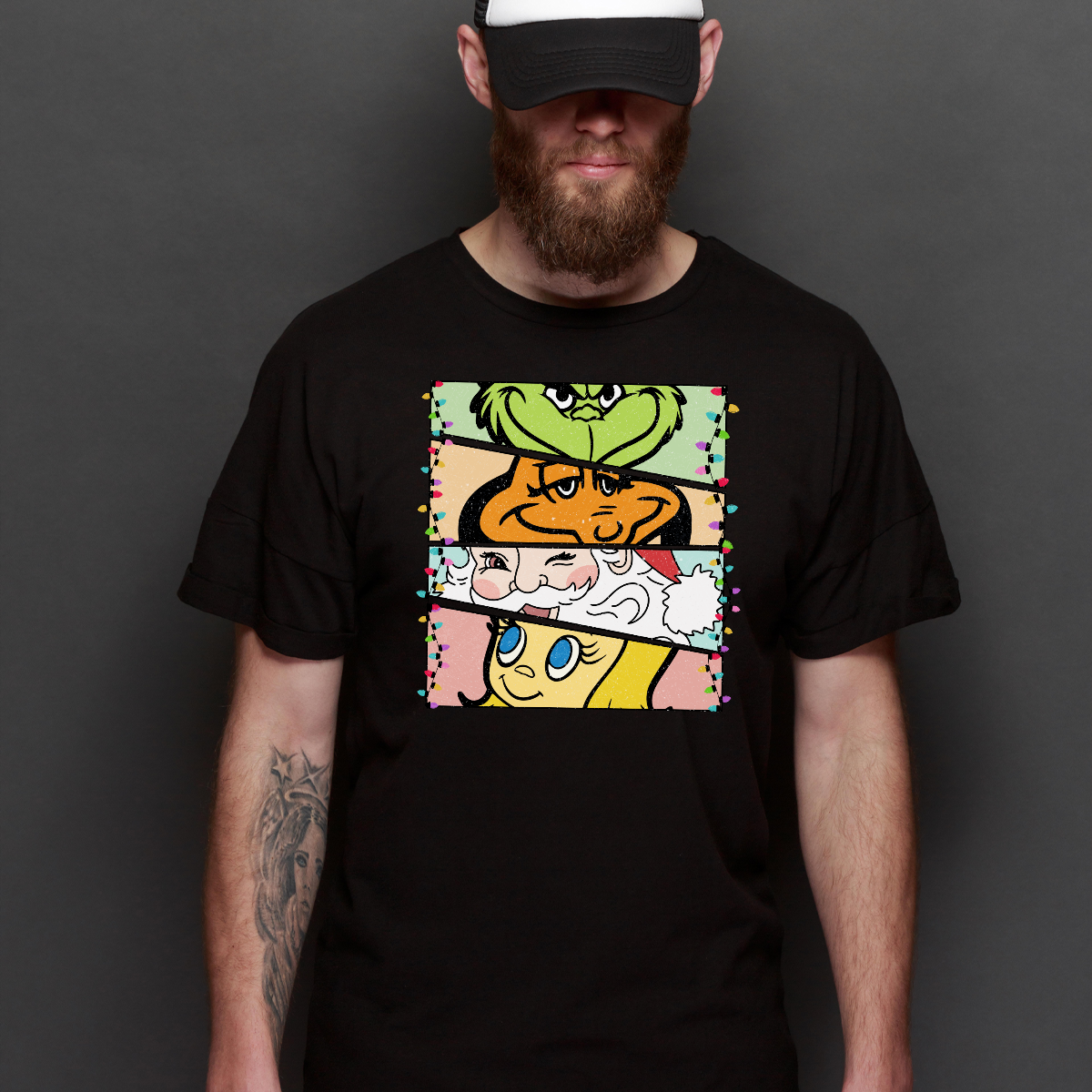 The Grinch Christmas V4 T-Shirt Cartoon Tee