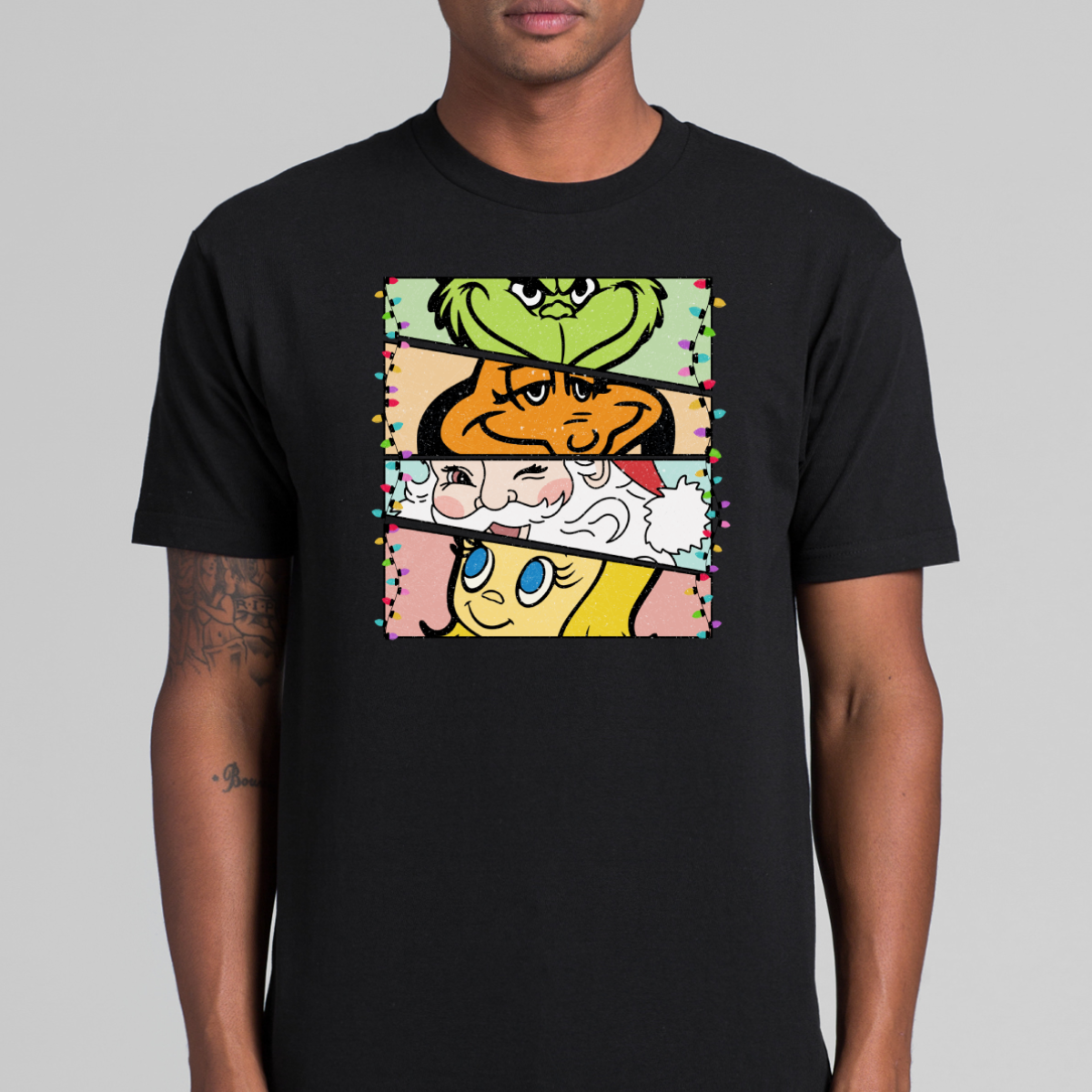 The Grinch Christmas V4 T-Shirt Cartoon Tee