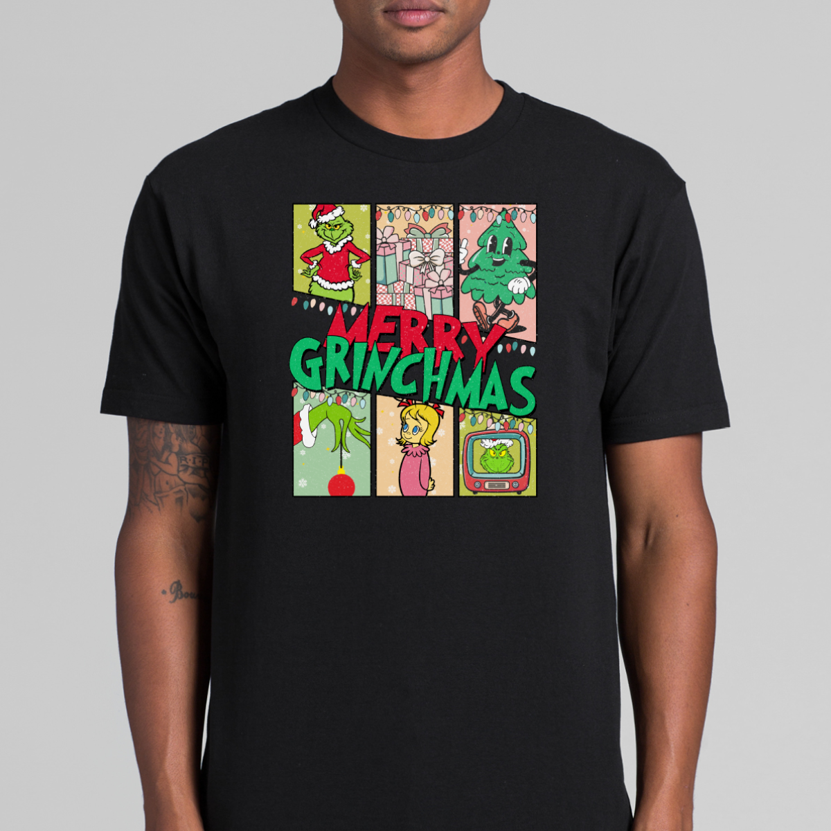Merry Grinchmas! V2 T-Shirt Cartoon Tee
