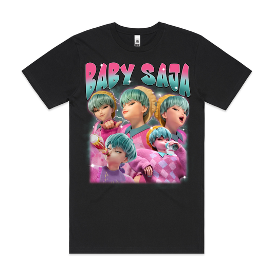 K-pop Demon Hunters Baby Saja T-shirt Animation Movie Tee