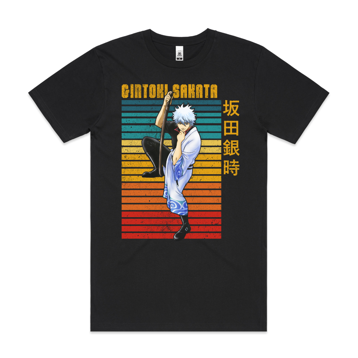 Gintama Gintoki Sakata V12 T-Shirt Japanese Anime Tee