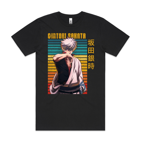 Gintama Gintoki Sakata V13 T-Shirt Japanese Anime Tee