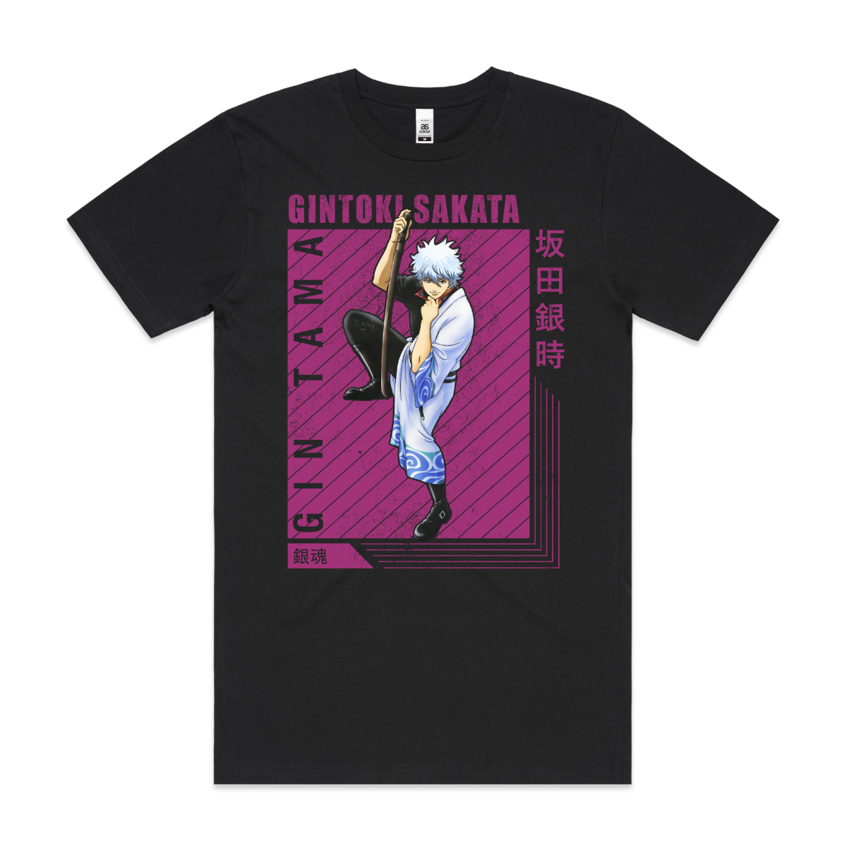 Gintama Gintoki Sakata V8 T-Shirt Japanese Anime Tee