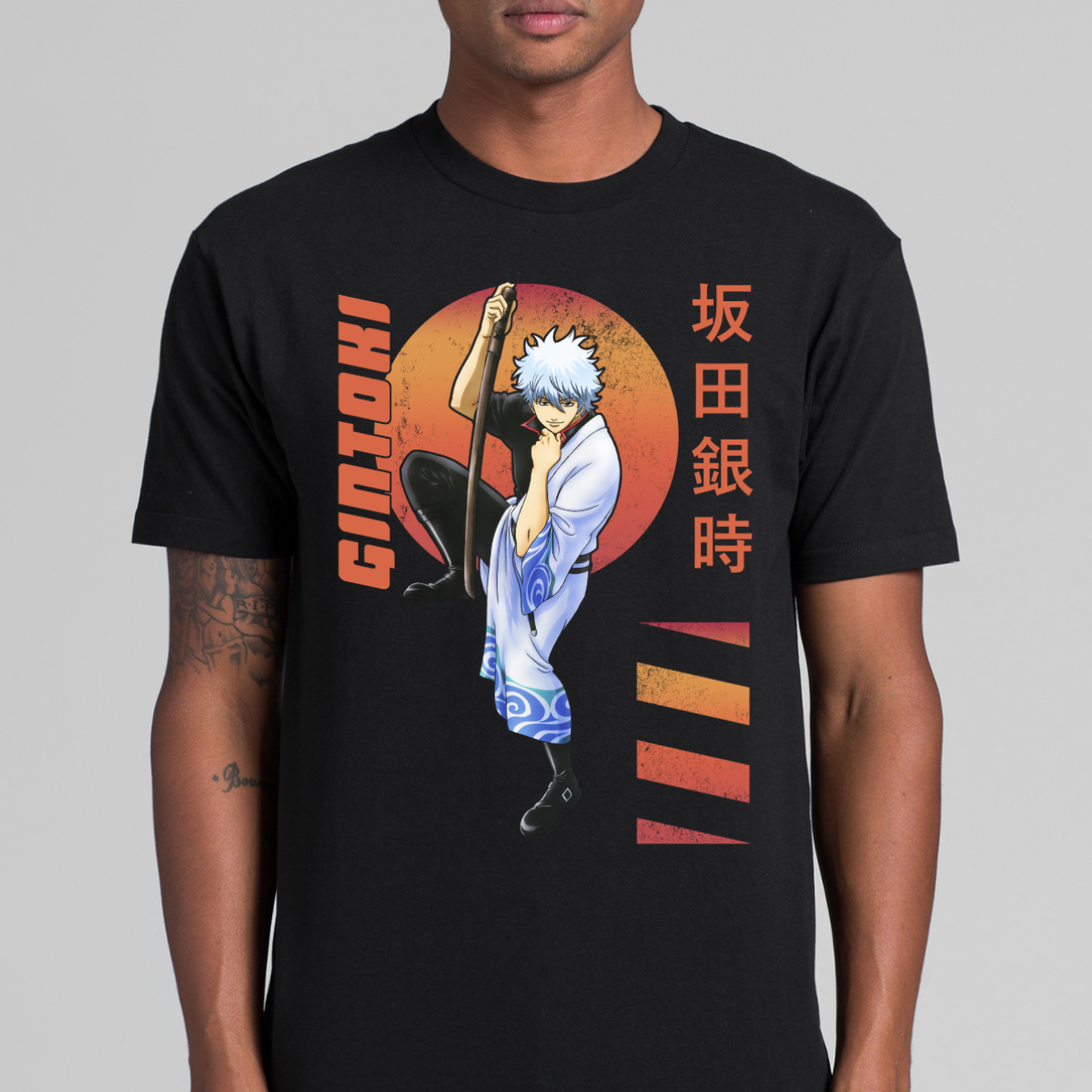 Gintama Gintoki Sakata V9 T-Shirt Japanese Anime Tee