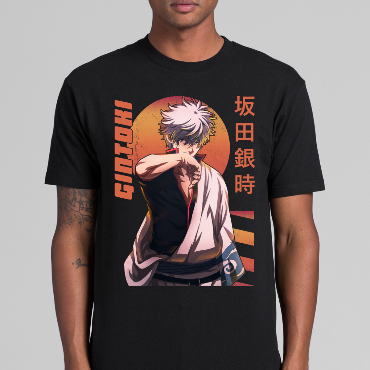 Gintama Gintoki Sakata V10 T-Shirt Japanese Anime Tee