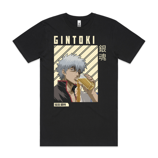 Gintama Gintoki Sakata T-Shirt Japanese Anime Tee