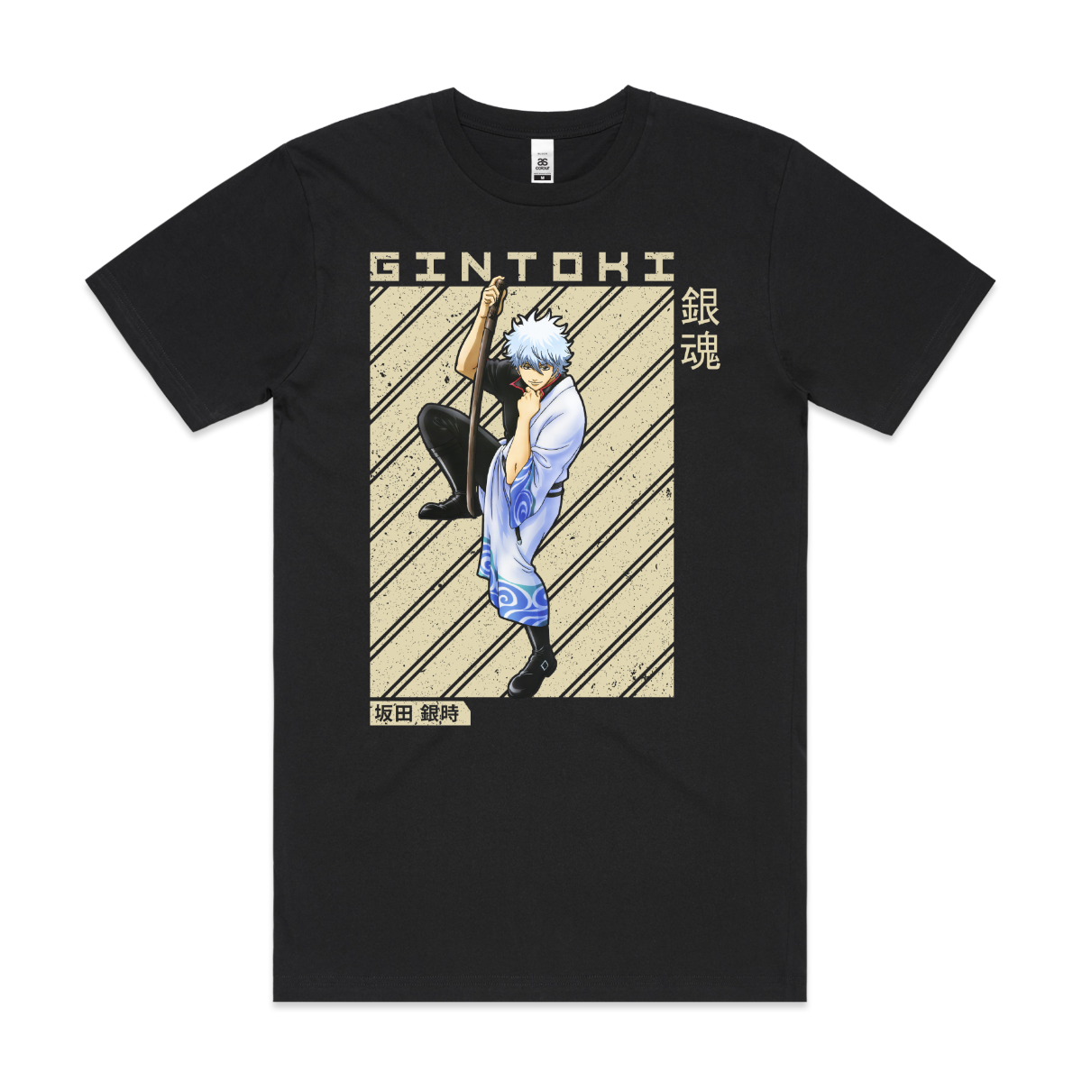 Gintama Gintoki Sakata V4 T-Shirt Japanese Anime Tee
