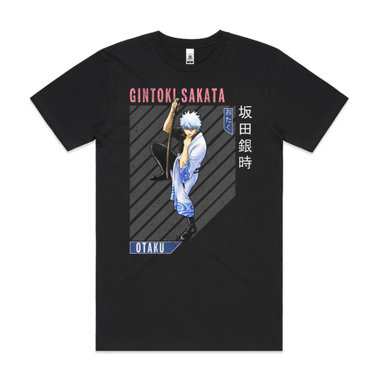 Gintama Gintoki Sakata V6 T-Shirt Japanese Anime Tee