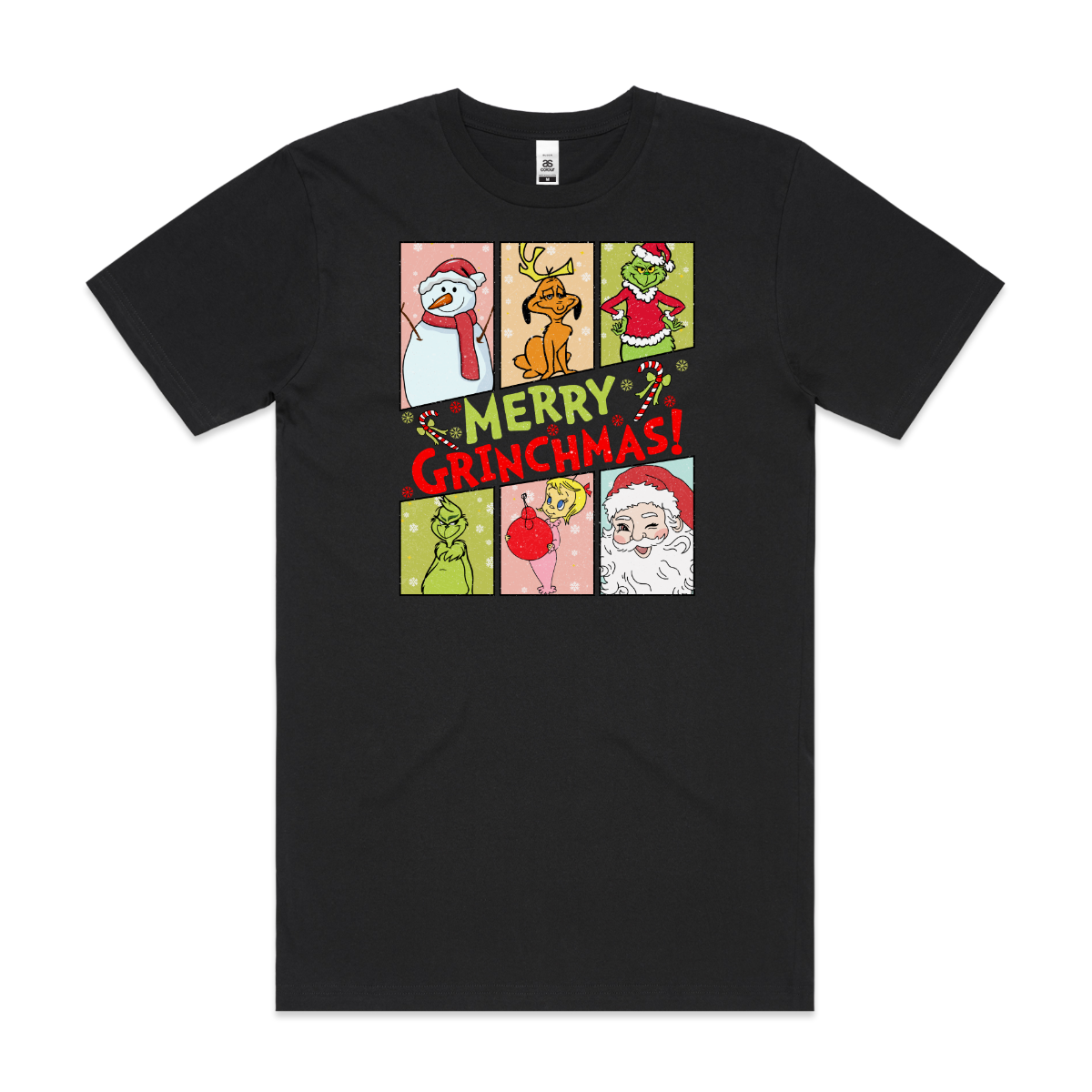 Merry Grinchmas! T-Shirt Cartoon Tee