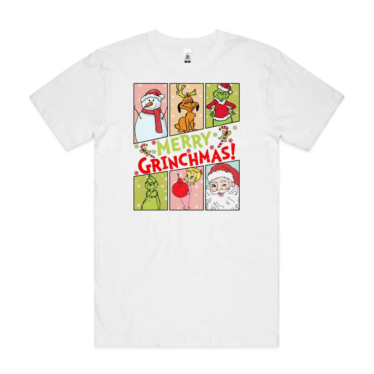 Merry Grinchmas! T-Shirt Cartoon Tee