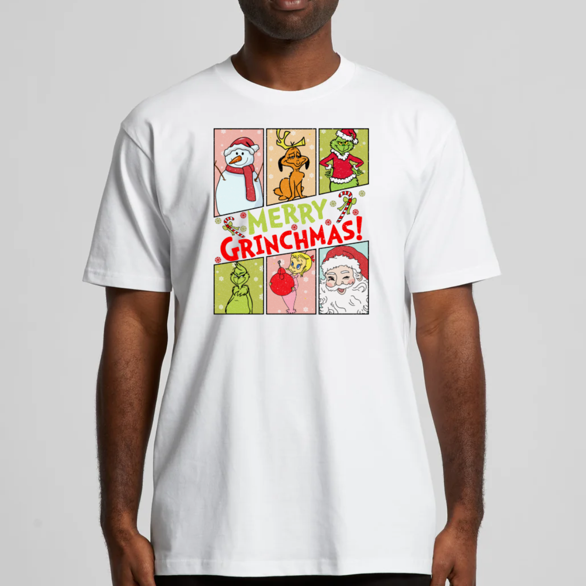 Merry Grinchmas! T-Shirt Cartoon Tee