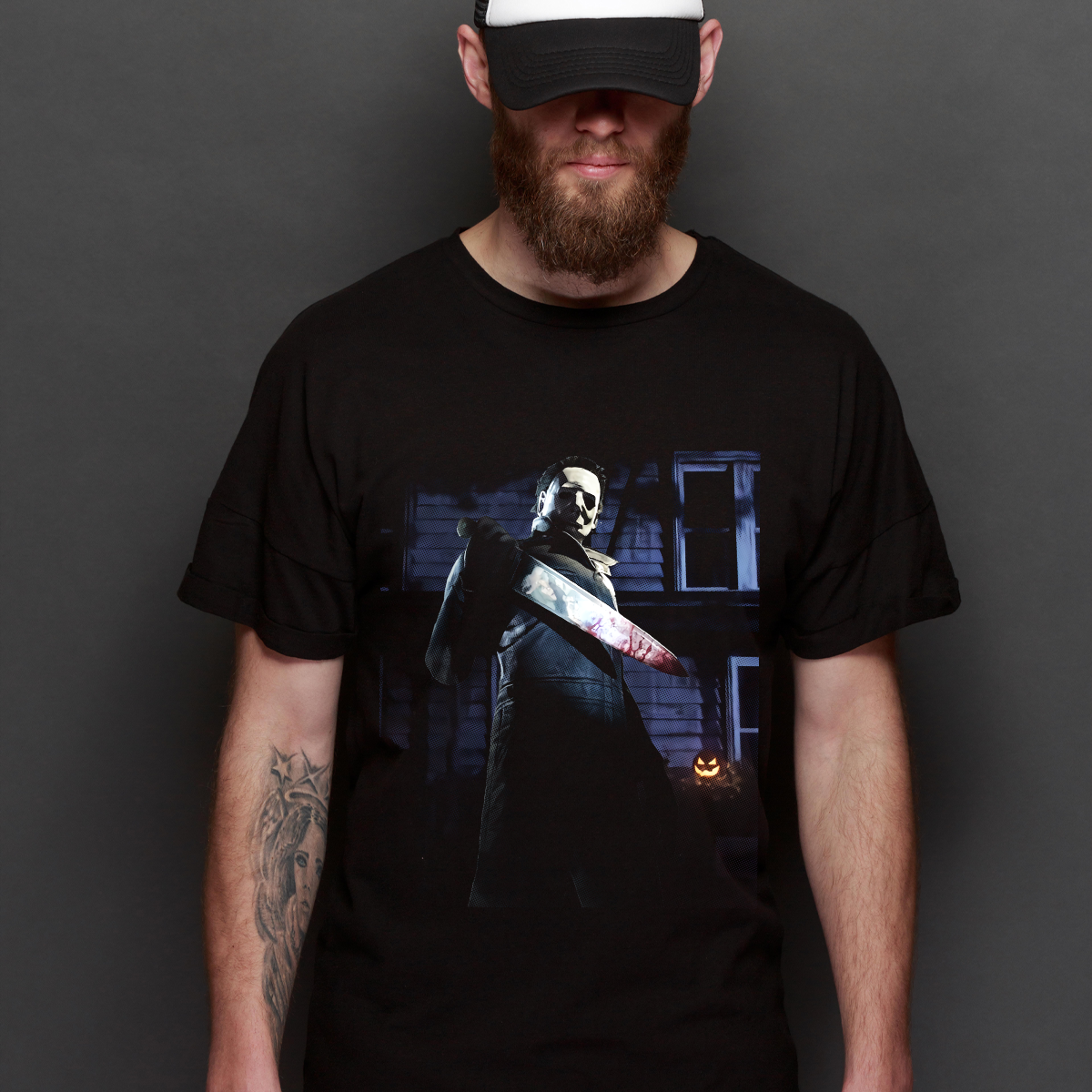 Halloween Michael Myers V19 T-shirt Horror Movie Tee