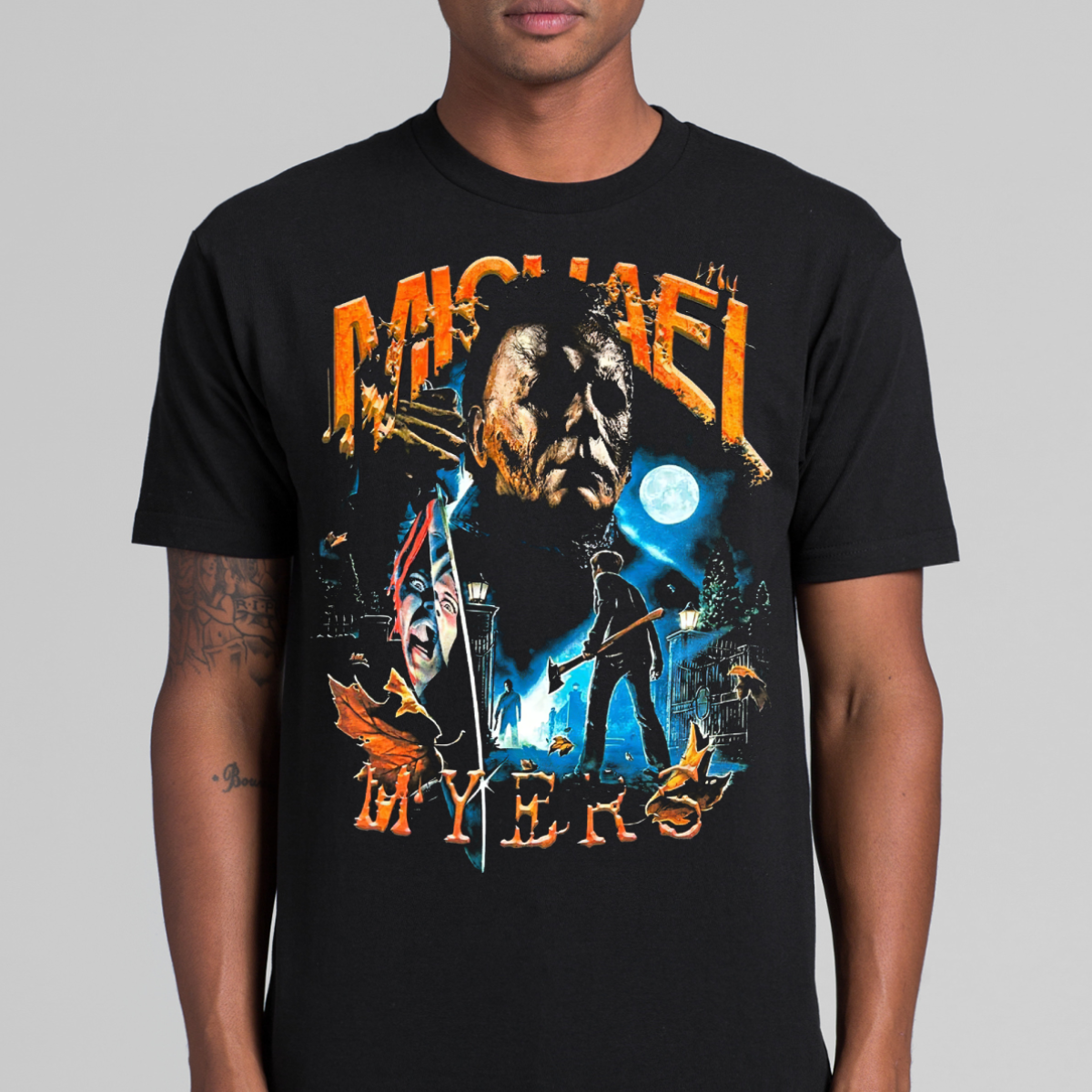 Halloween Michael Myers V16 T-shirt Horror Movie Tee