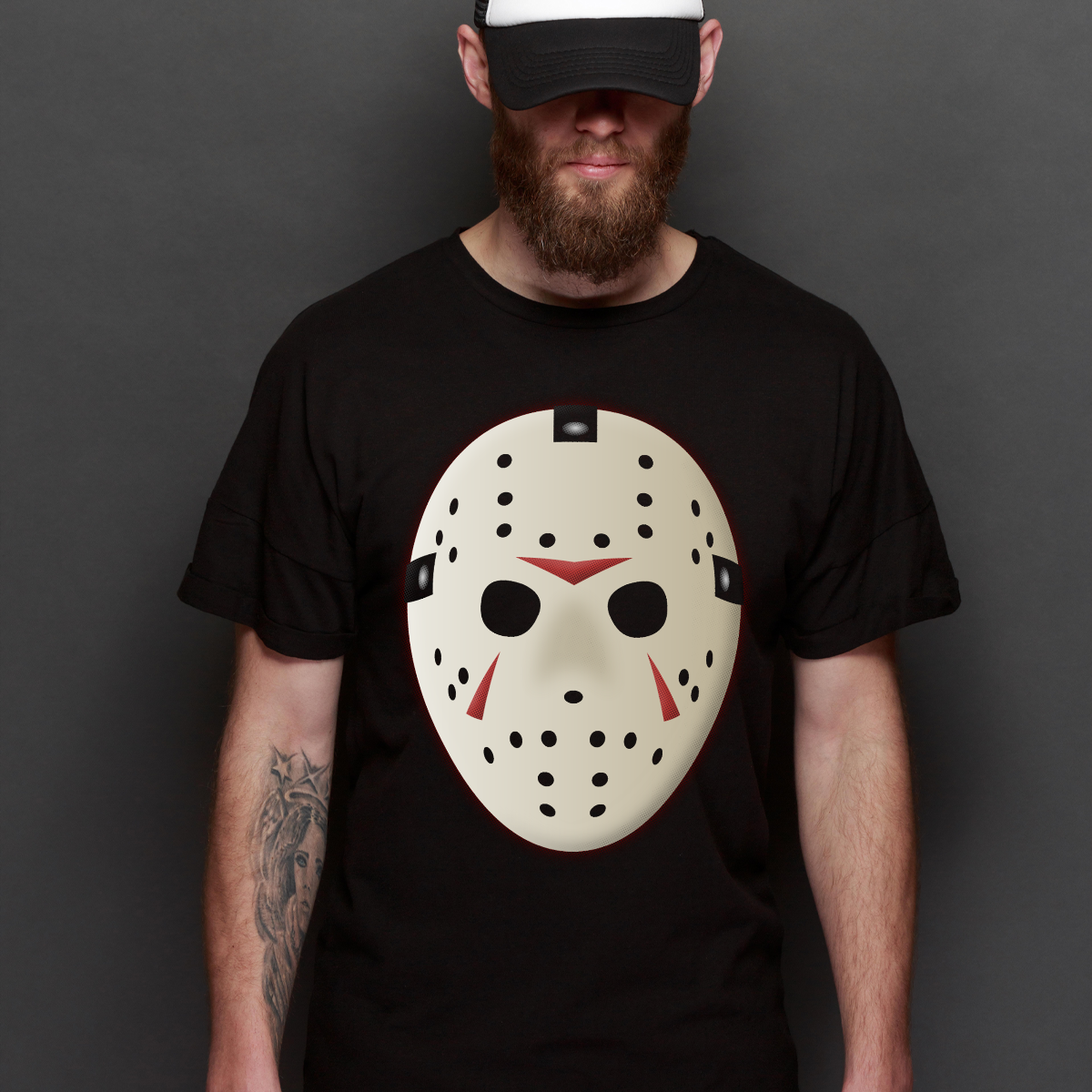 Jason Friday The 13th V11 Horror Movie T-Shirt Tee