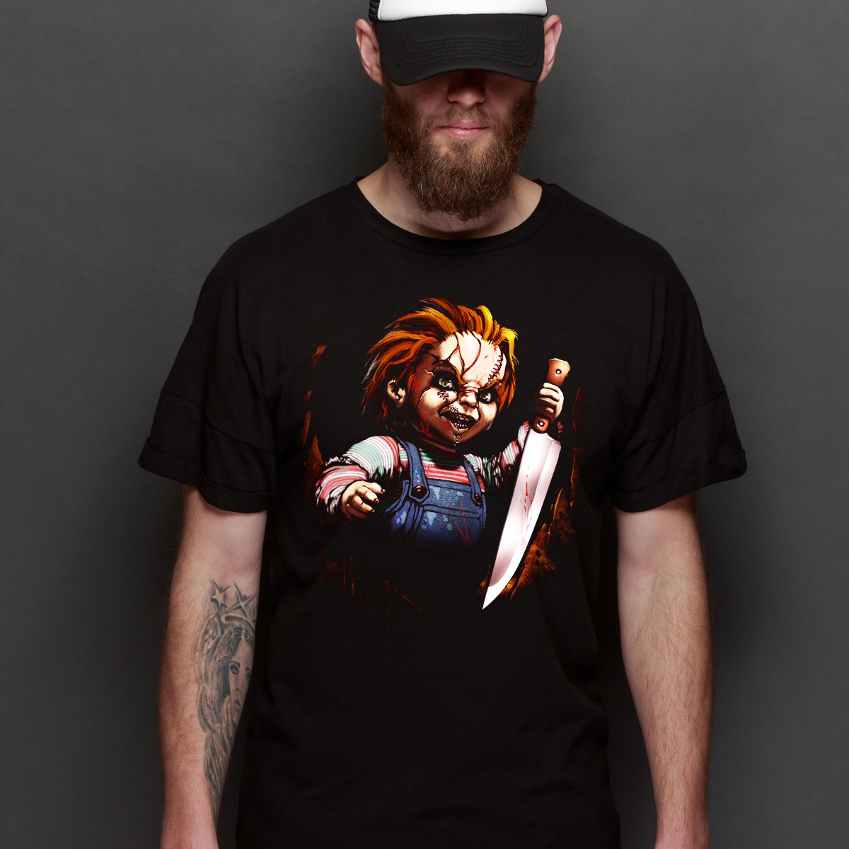 Chucky V2 T-shirt Horror Movie Tee