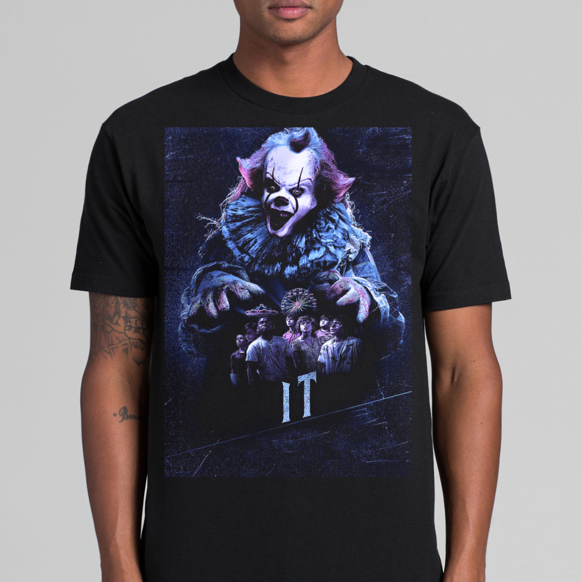 IT Pennywise V7 T-Shirt Horror Movie Tee