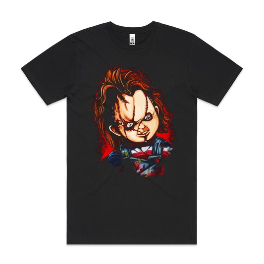 Chucky V6 T-shirt Horror Movie Tee