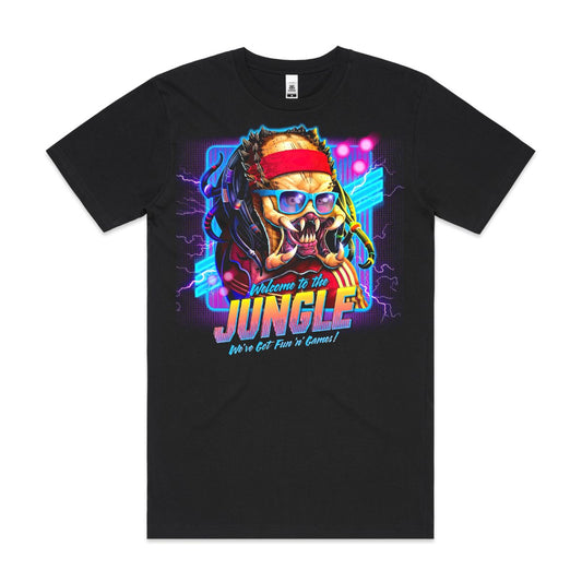 The Predator Welcome to The Jungle T-Shirt Cotton Movie Tee