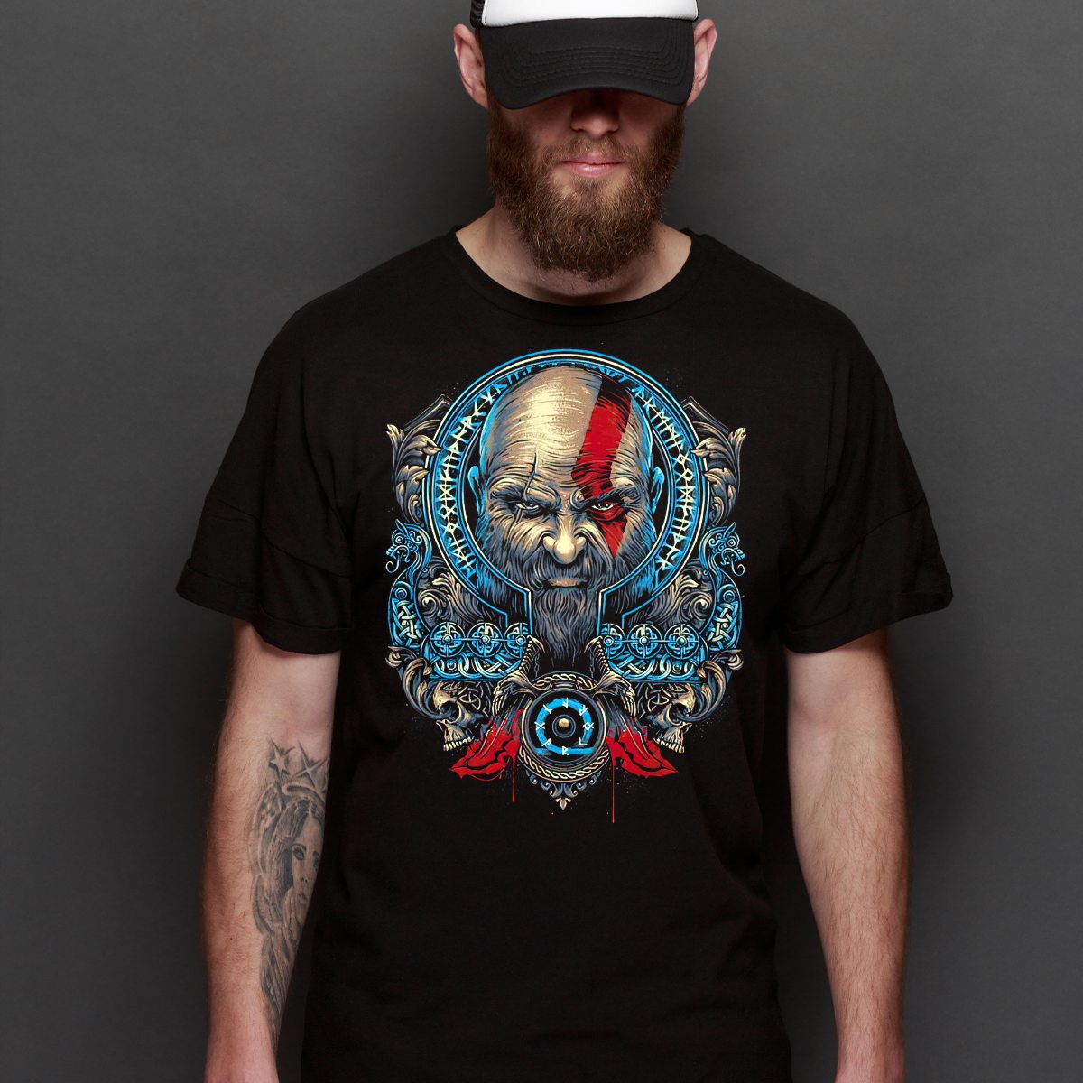 God of War Ragnarök V3 T-shirt Game Tee