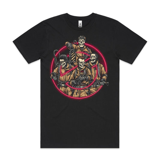 Ghostbusters Movies T-Shirt Cotton Block Tee