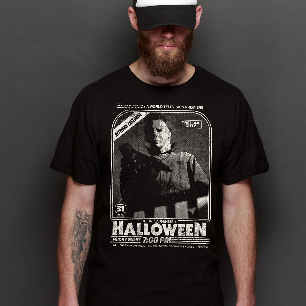 Halloween Michael Myers V11 T-shirt Horror Movie Tee
