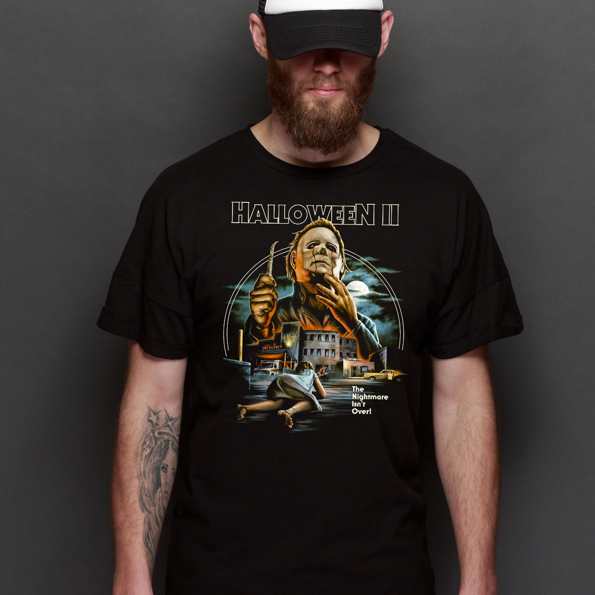 Halloween Michael Myers V8 T-shirt Horror Movie Tee