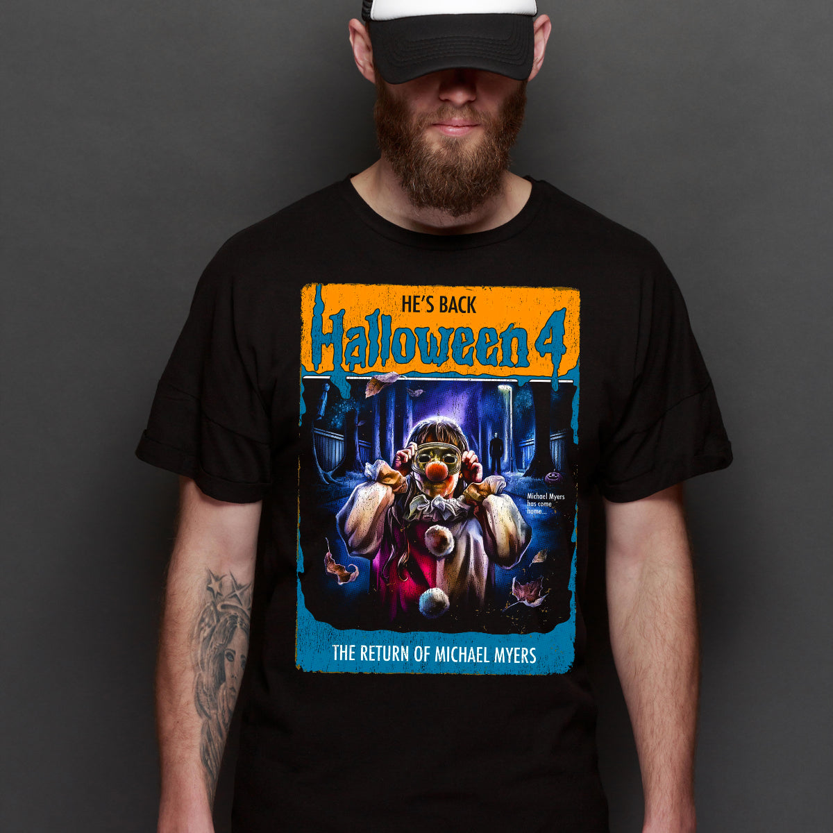 Halloween Michael Myers Part 4 V2 T-shirt Horror Movie Tee