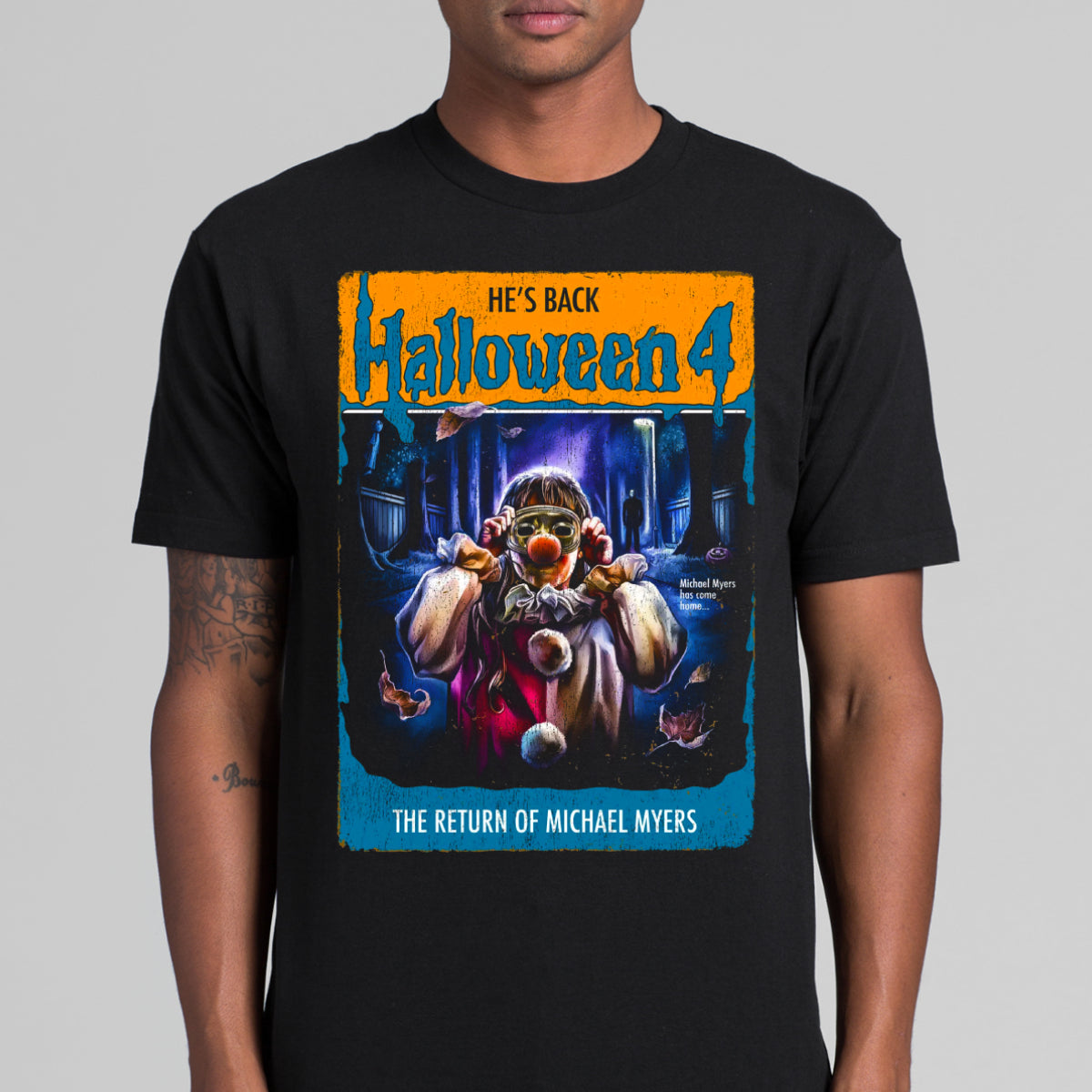 Halloween Michael Myers Part 4 V2 T-shirt Horror Movie Tee