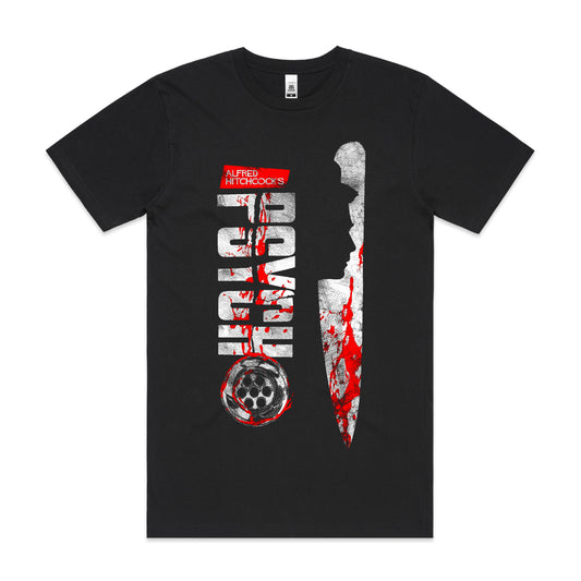 Alfred Hitchcock Pyscho V2 T-shirt Horror Movie Tee
