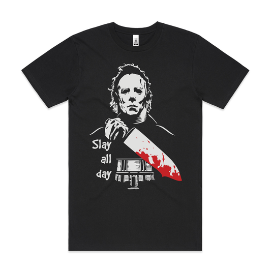 Halloween Michael Myers V4 T-shirt Horror Movie Tee
