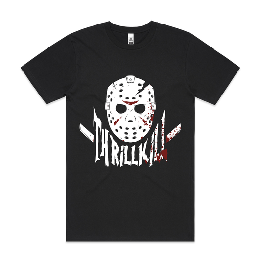 Friday the 13th V3 Horror movies T-Shirt Cotton Block Tee