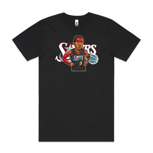 Allen Iverson V14 NBA T-Shirt Sport Athlete Family Tee