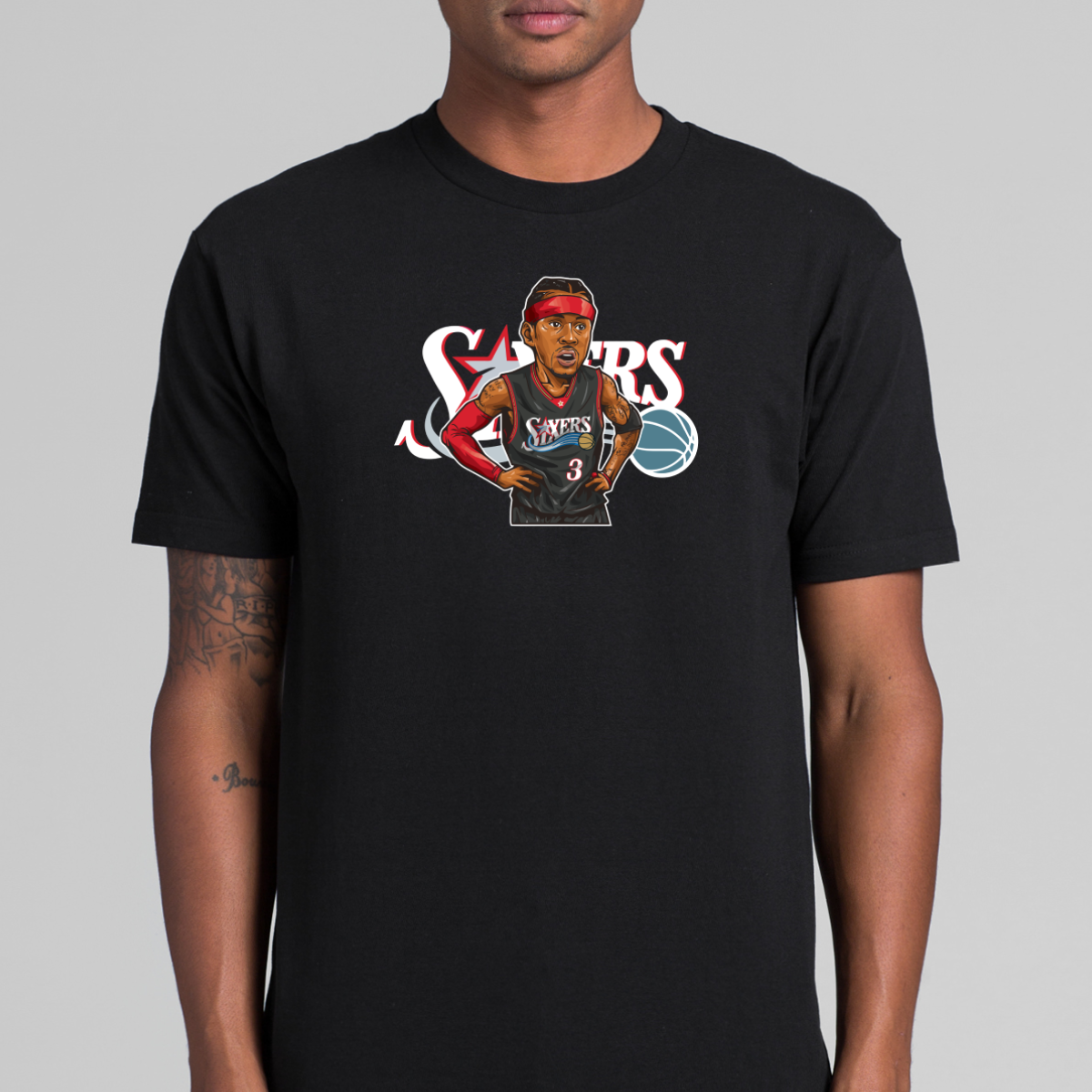 Allen Iverson V14 NBA T-Shirt Sport Athlete Family Tee
